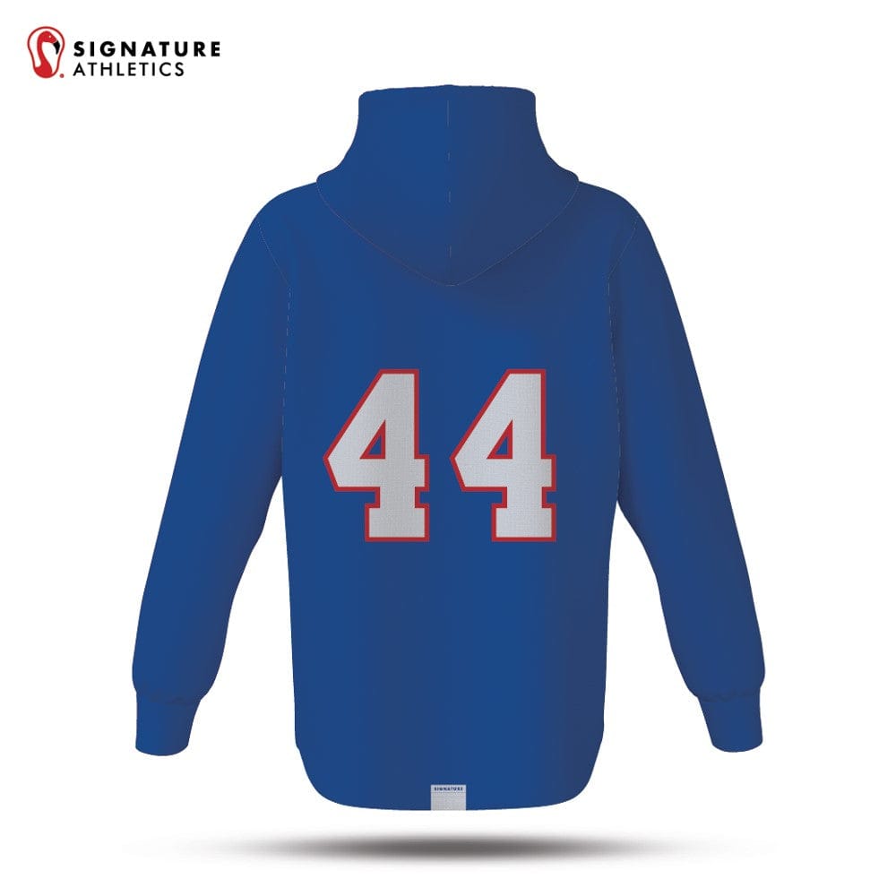 Georgetown Youth Lacrosse Men's Pro Dye Sub Scuba Hoodie Signature Lacrosse