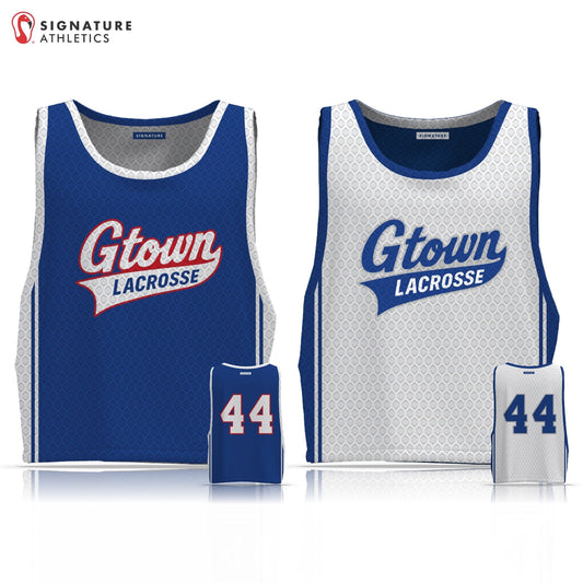Georgetown Youth Lacrosse Men's Tournament Pinnie: 3 - 4 Signature Lacrosse