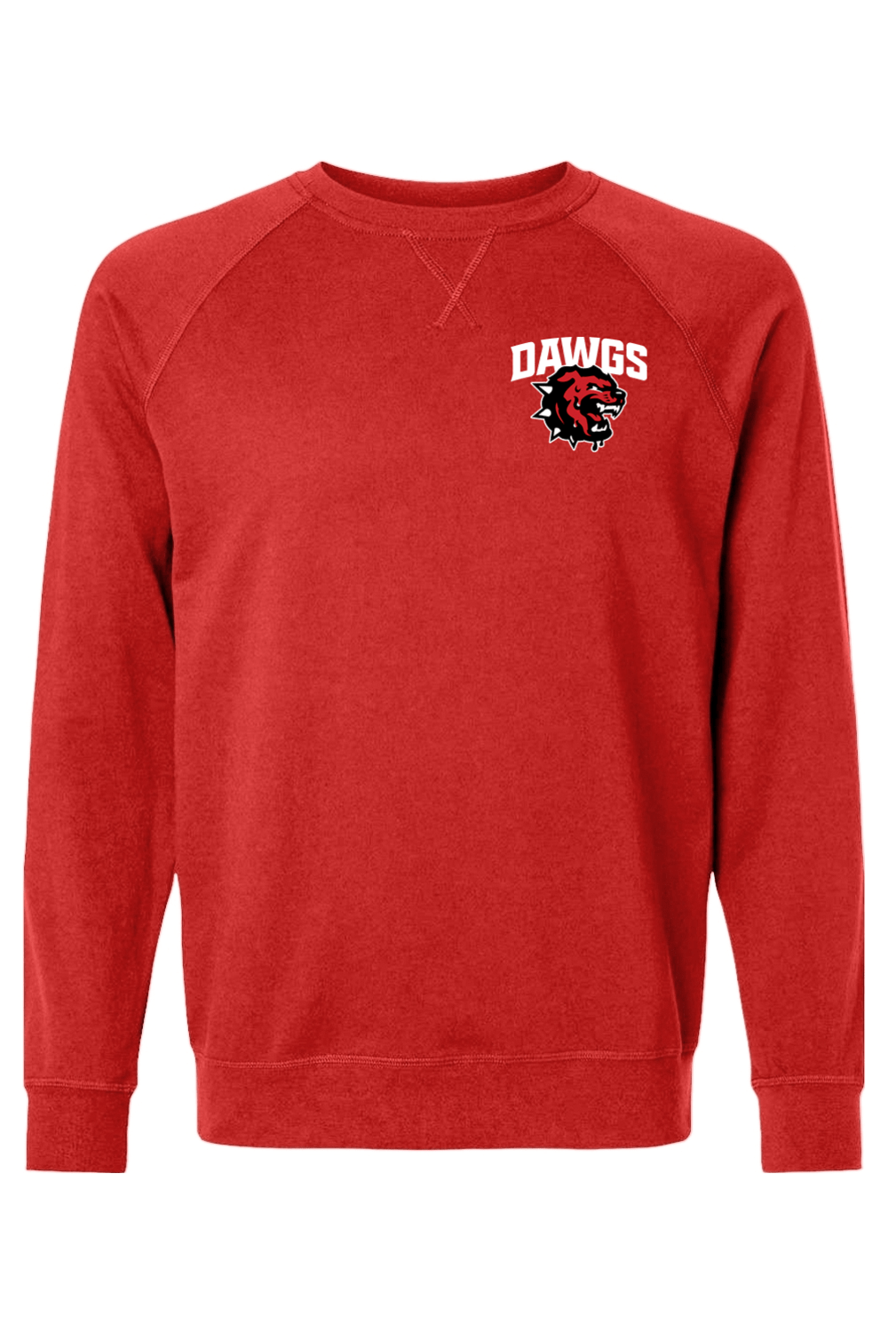 Georgia Mud Dawgs BLC Adult Heavyweight Raglan Long Sleeve Signature Lacrosse