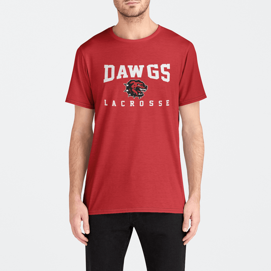 Georgia Mud Dawgs BLC Adult Men's Sublimated Athletic T-Shirt Signature Lacrosse