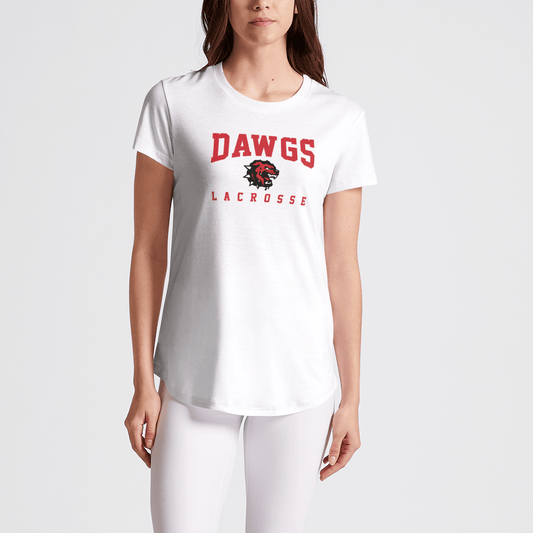 Georgia Mud Dawgs BLC Adult Women's Sublimated Athletic T-Shirt Signature Lacrosse