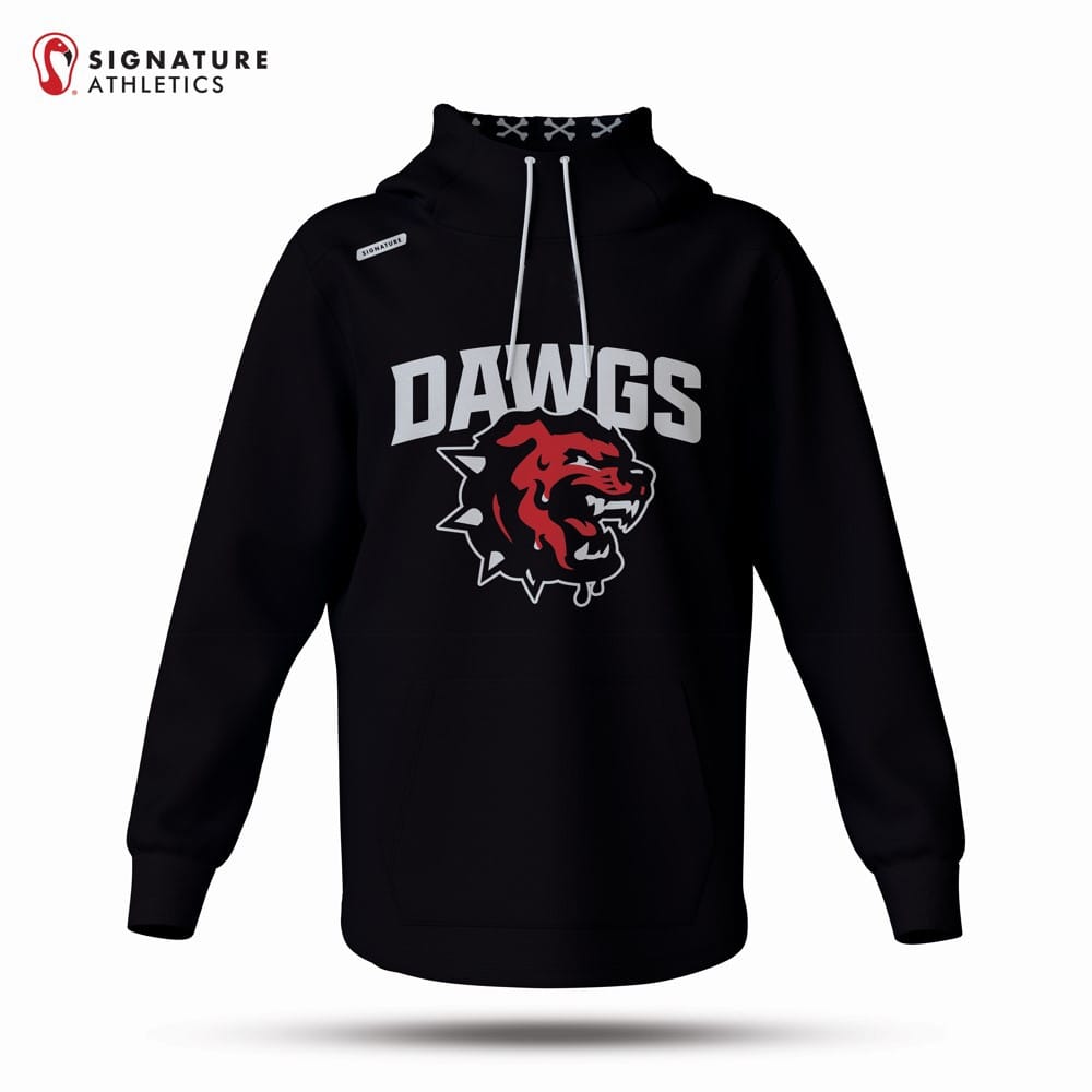 Georgia Mud Dawgs Lacrosse Men's Dye Sub Scuba Hoodie Signature Lacrosse