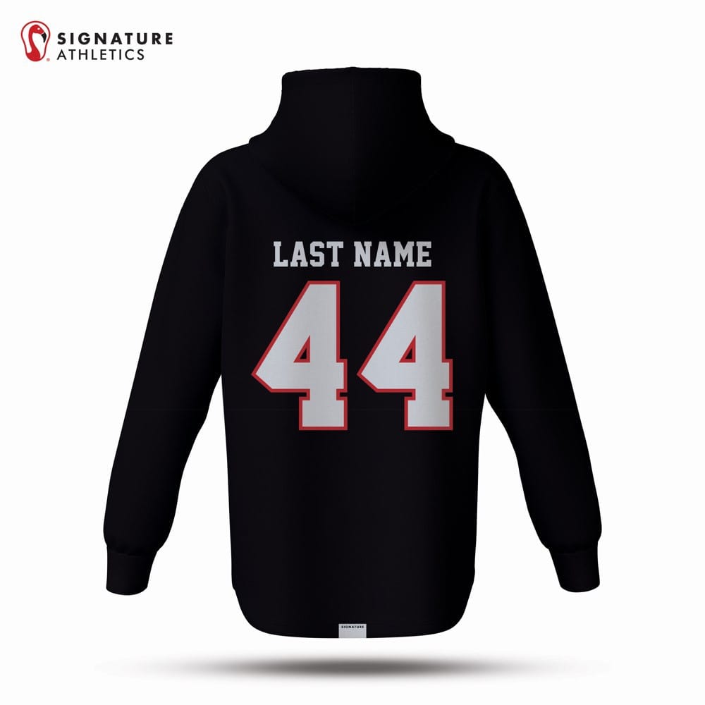 Georgia Mud Dawgs Lacrosse Men's Dye Sub Scuba Hoodie Signature Lacrosse