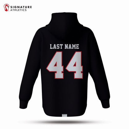 Georgia Mud Dawgs Lacrosse Men's Dye Sub Scuba Hoodie Signature Lacrosse