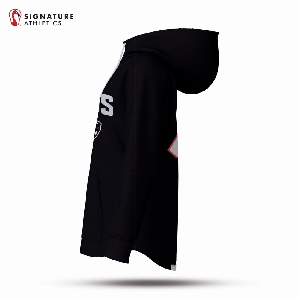 Georgia Mud Dawgs Lacrosse Men's Dye Sub Scuba Hoodie Signature Lacrosse
