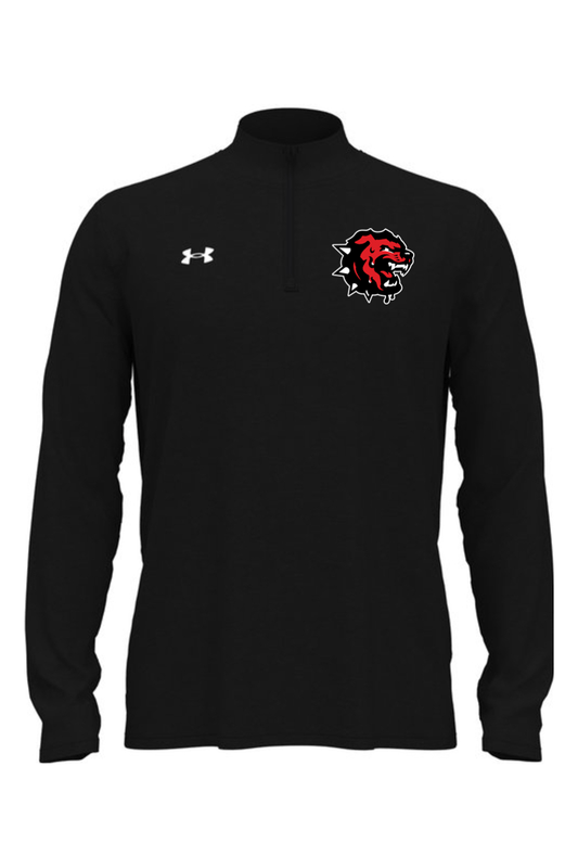 Georgia Mud Dawgs Under Armour Men's Team Tech Quarter-Zip Signature Lacrosse