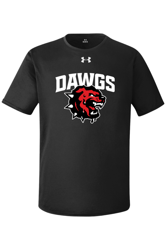 Georgia Mud Dawgs Under Armour Men's Team Tech T-Shirt Signature Lacrosse