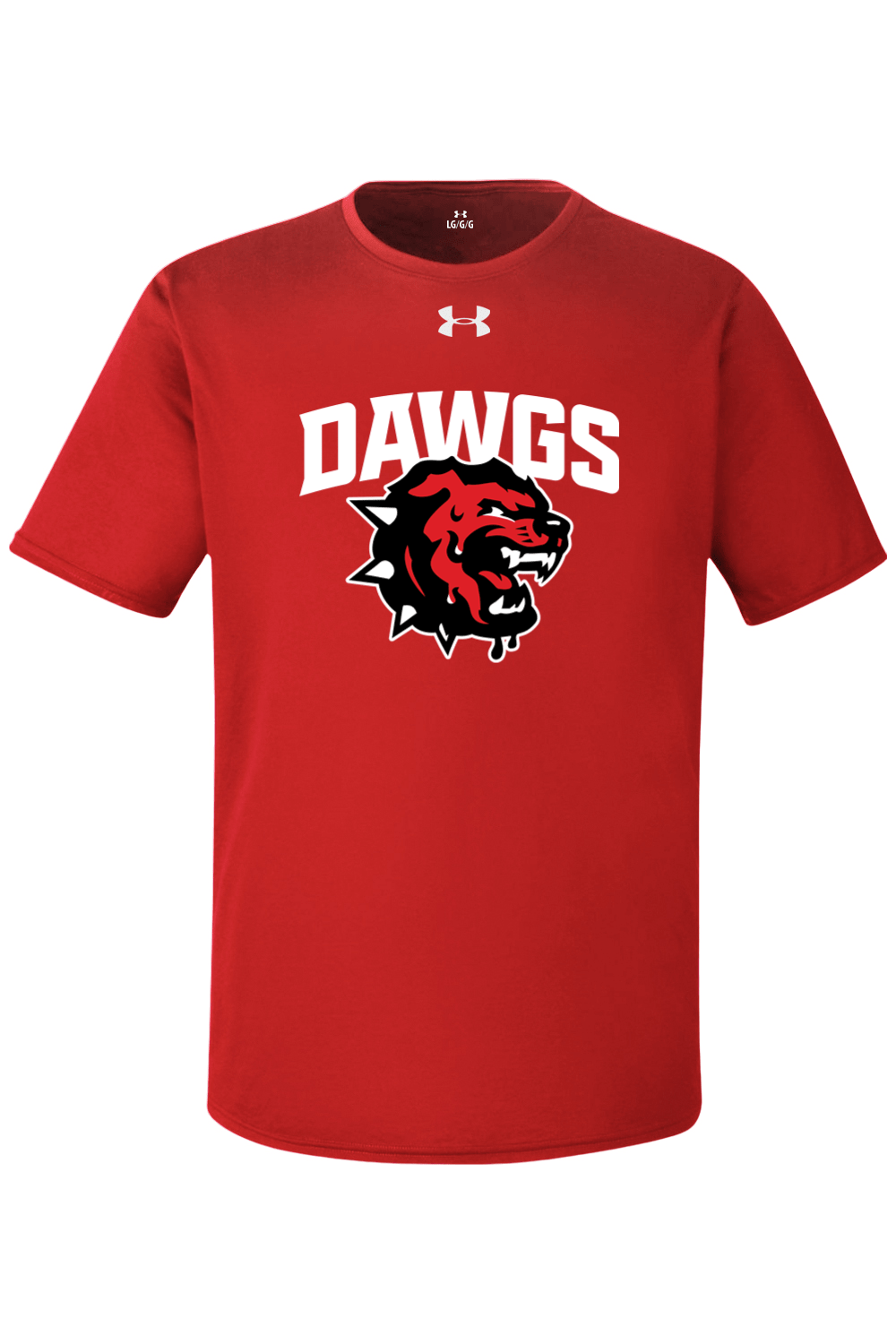Georgia Mud Dawgs Under Armour Men's Team Tech T-Shirt Signature Lacrosse