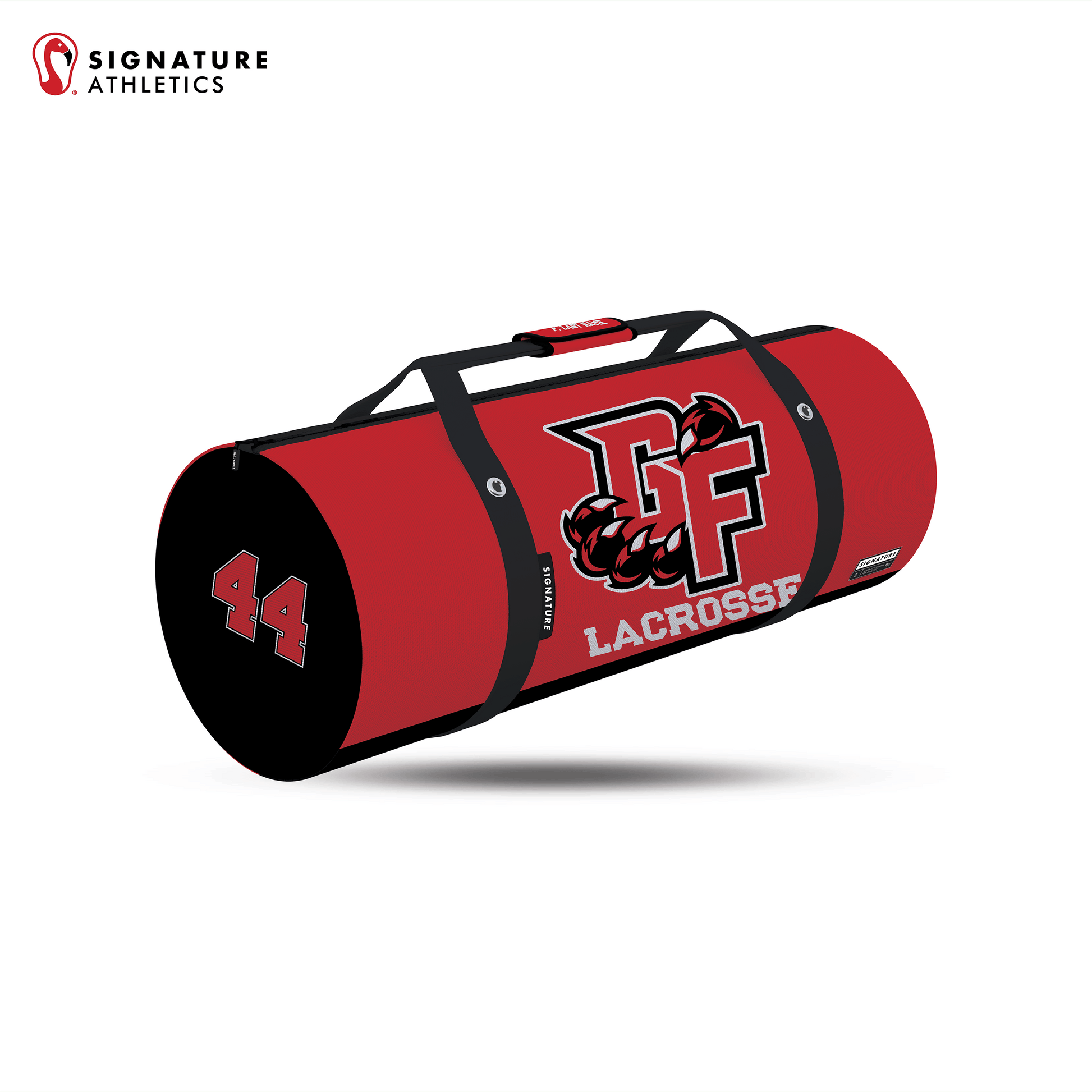 Glens Falls Lacrosse Customizable Large Equipment Duffel Bag Signature Lacrosse