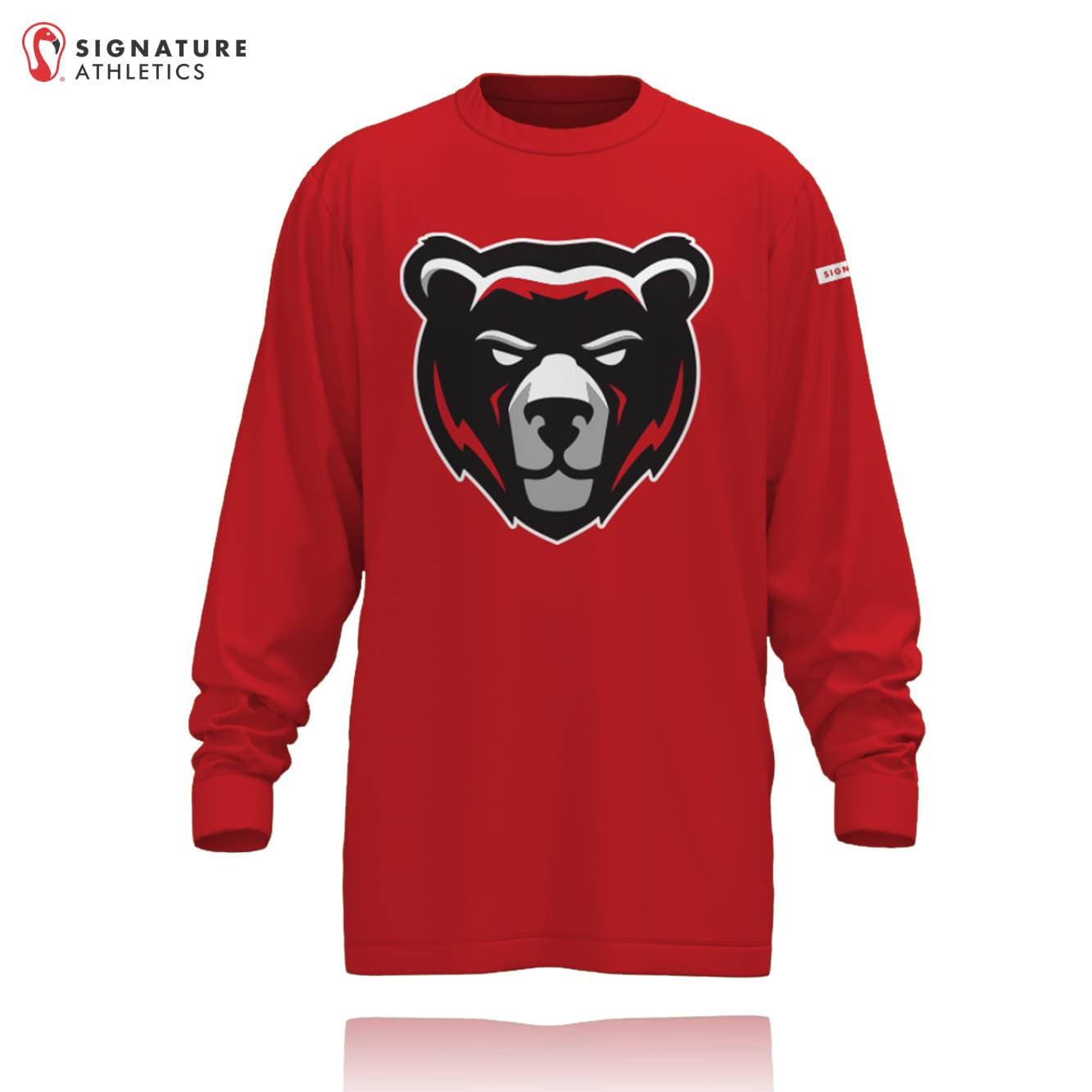 Glens Falls Men's Long Sleeve Tech Tee Signature Lacrosse