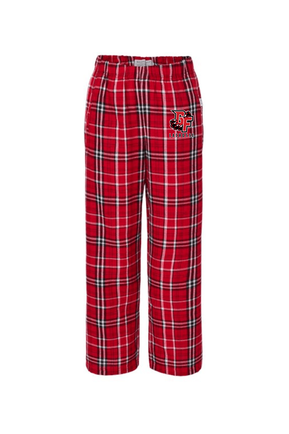 Glens Falls YL Youth Flannel Pants Signature Lacrosse