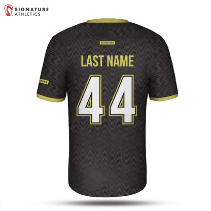 Golden Wolves Black REPLICA Women's Soccer Jersey Signature Lacrosse