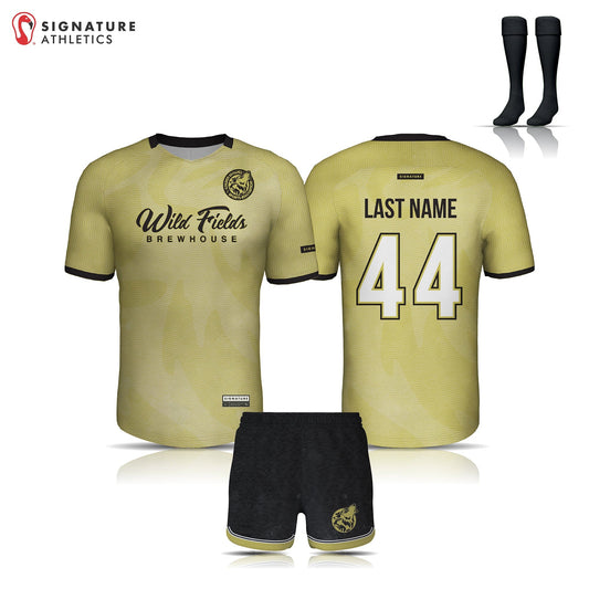 Golden Wolves Girl's Gold 3 Piece Player Package: U12 Gold Signature Lacrosse