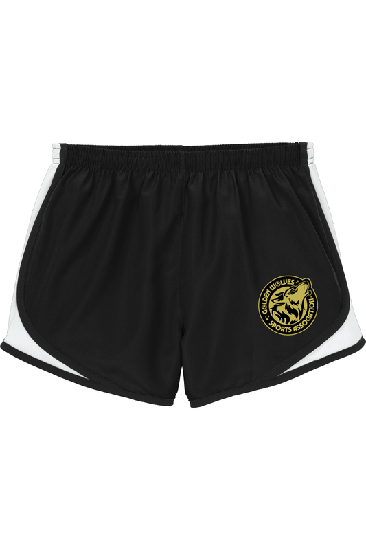 Golden Wolves SA Adult Athletic Women's Shorts Signature Lacrosse