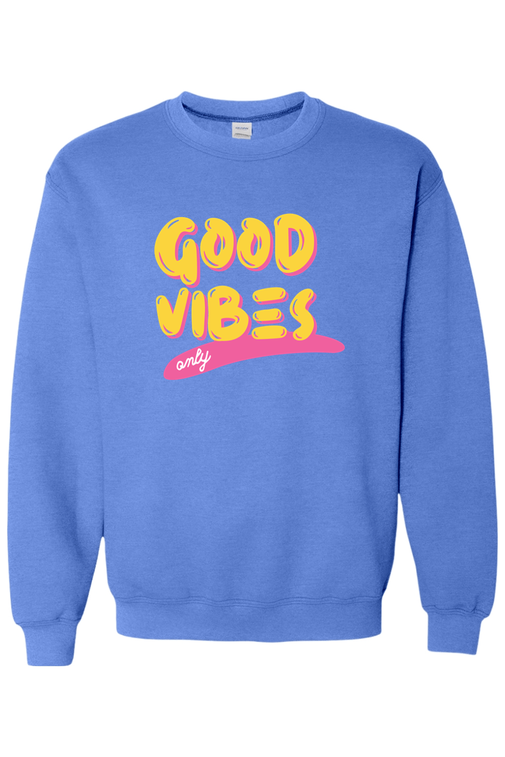 Good Vibes Only LC Adult Heavyweight Sweatshirt Signature Lacrosse