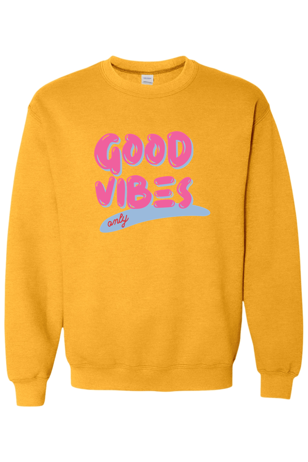 Good Vibes Only LC Adult Heavyweight Sweatshirt Signature Lacrosse