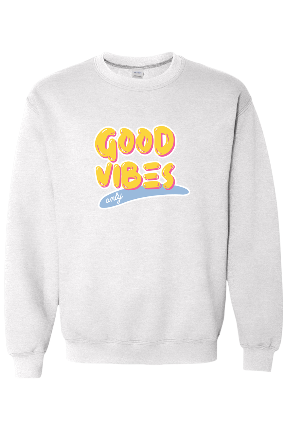 Good Vibes Only LC Adult Heavyweight Sweatshirt Signature Lacrosse