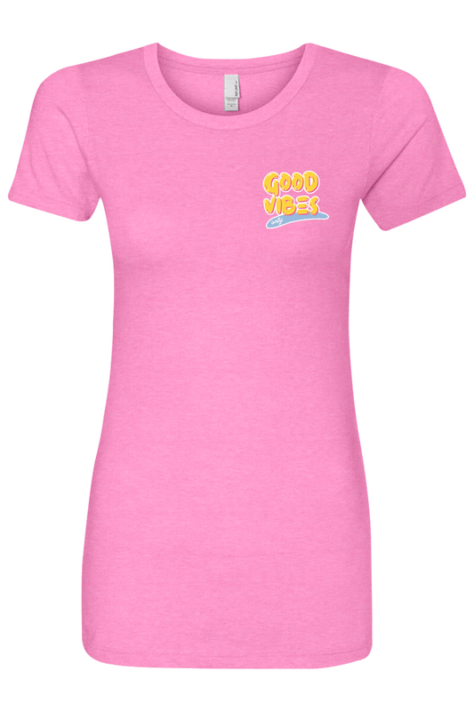 Good Vibes Only LC Adult Women's T-Shirt Signature Lacrosse