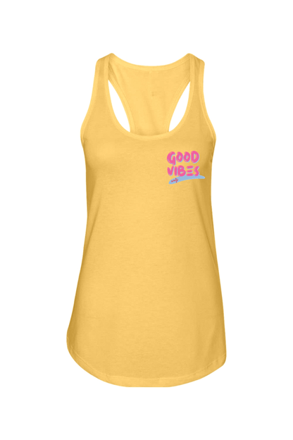 Good Vibes Only LC Adult Women's Tank Top Signature Lacrosse