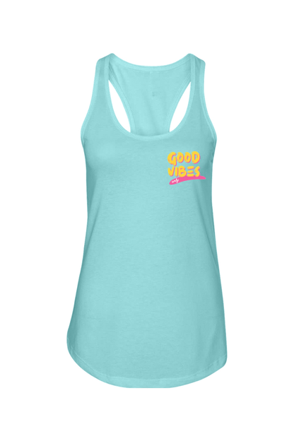 Good Vibes Only LC Adult Women's Tank Top Signature Lacrosse
