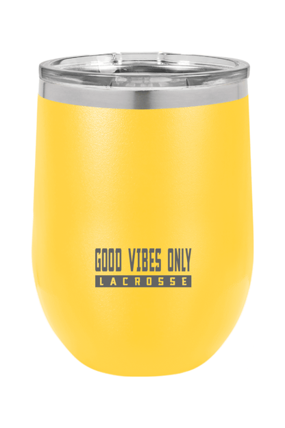 Good Vibes Only LC Insulated Wine Tumbler Signature Lacrosse