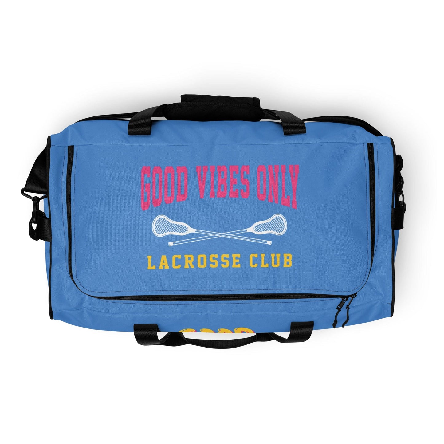 Good Vibes Only LC Sideline Duffle Bag Signature Lacrosse