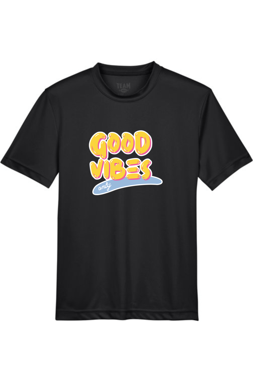 Good Vibes Only LC Youth Athletic T-Shirt Signature Lacrosse