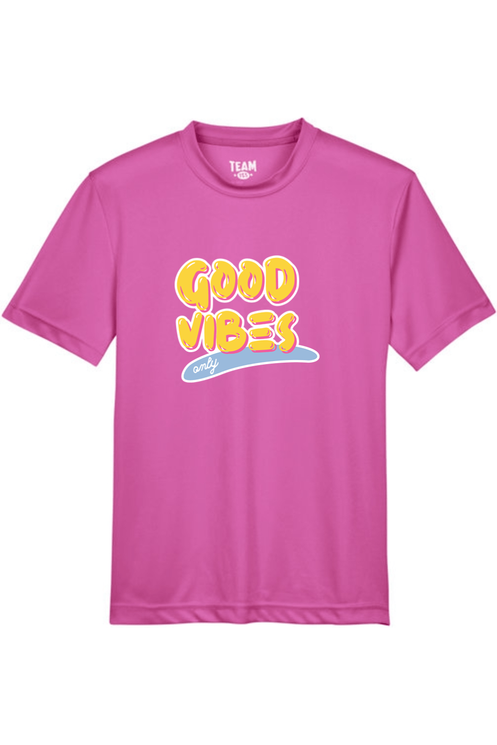 Good Vibes Only LC Youth Athletic T-Shirt Signature Lacrosse