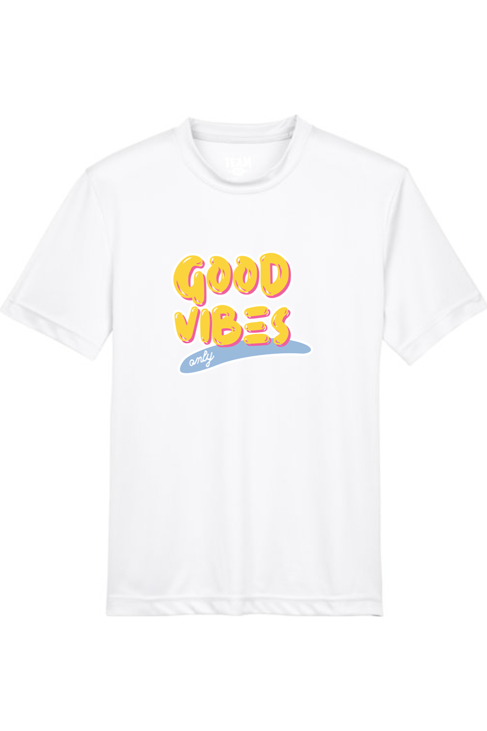Good Vibes Only LC Youth Athletic T-Shirt Signature Lacrosse