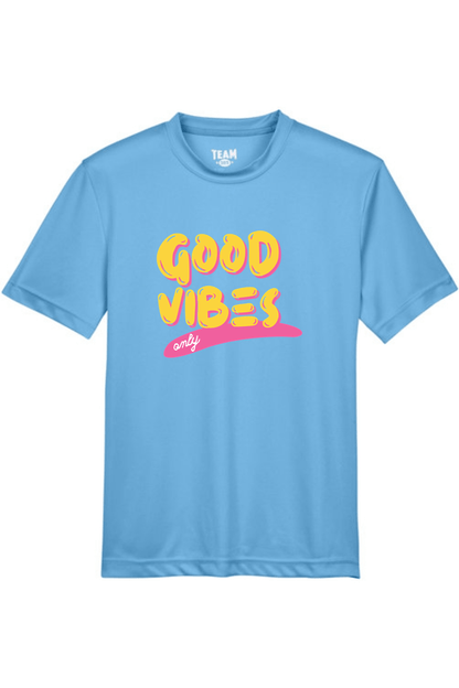 Good Vibes Only LC Youth Athletic T-Shirt Signature Lacrosse