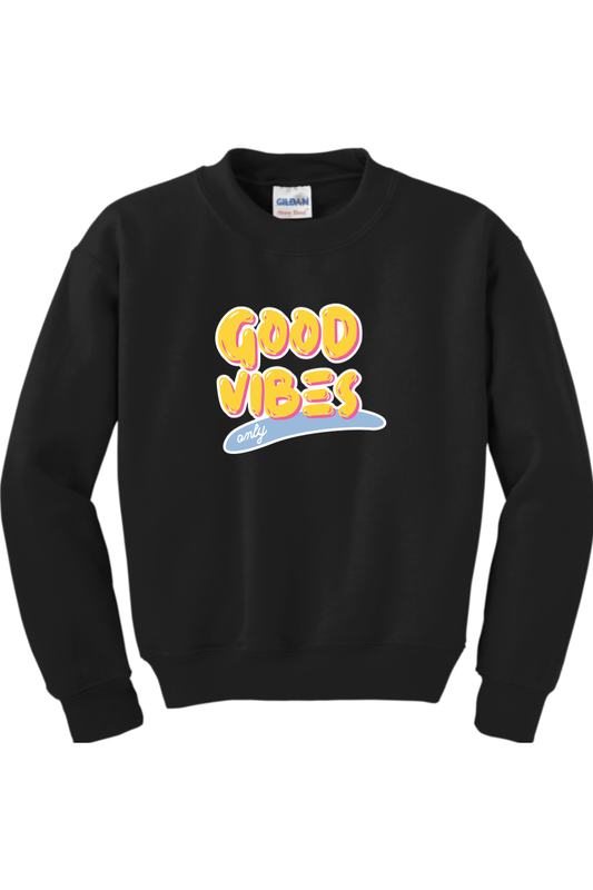 Good Vibes Only LC Youth Sweatshirt Signature Lacrosse