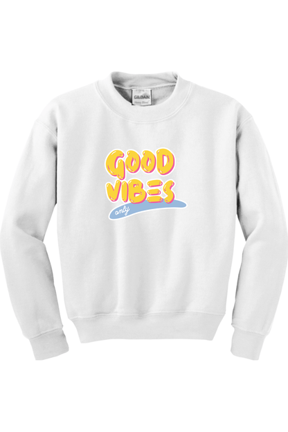 Good Vibes Only LC Youth Sweatshirt Signature Lacrosse