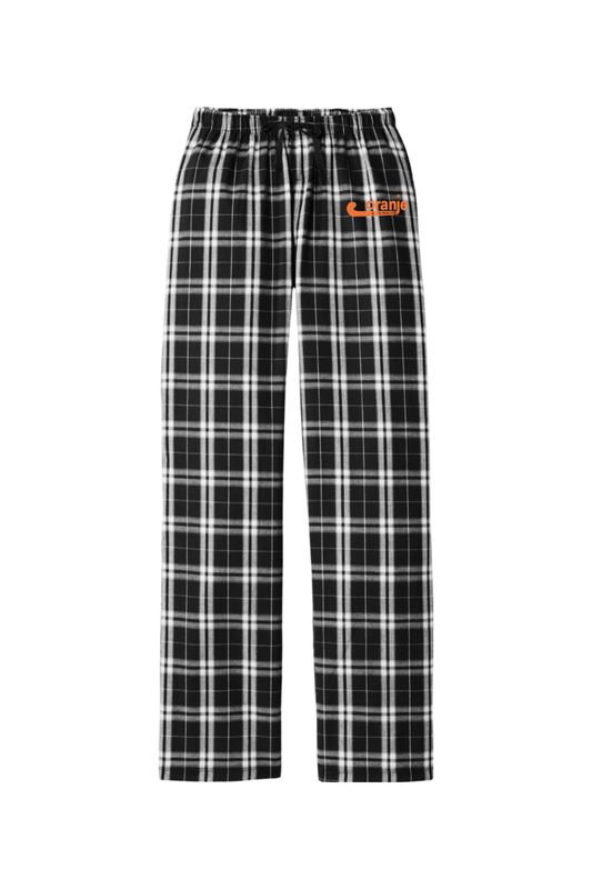 Gottaloveit Oranje FH Adult Women's Flannel Plaid Pants Signature Lacrosse