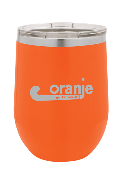 Gottaloveit Oranje FH Insulated Wine Tumbler Signature Lacrosse