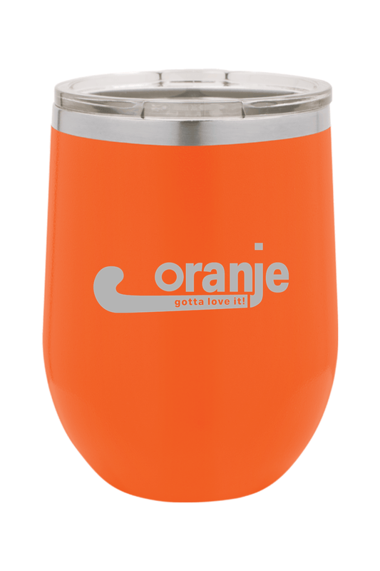 Gottaloveit Oranje FH Insulated Wine Tumbler Signature Lacrosse