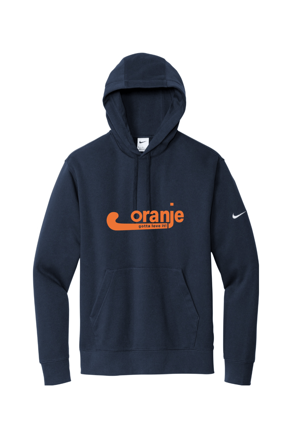 Gottaloveit Oranje FH Sleeve Swoosh Pullover Hoodie Signature Lacrosse