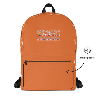 Gottaloveit Oranje FH Travel Backpack Signature Lacrosse