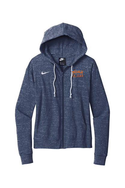 Gottaloveit Oranje FH Women's Gym Vintage Full-Zip Hoodie Signature Lacrosse