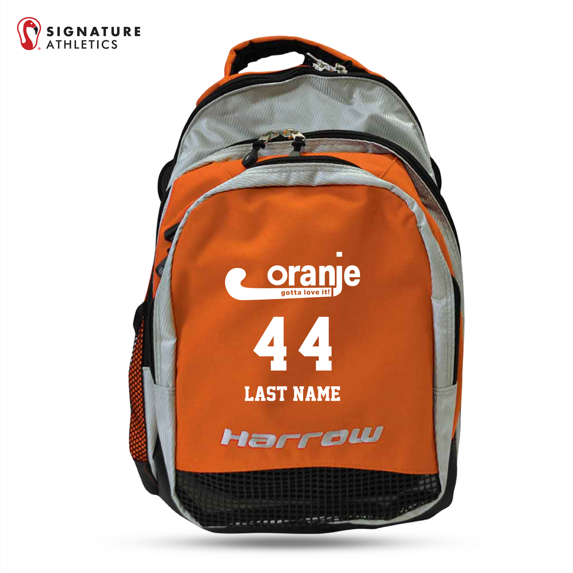 GottaLoveIt Oranje Men's Harrow Elite Backpack: Signature Lacrosse