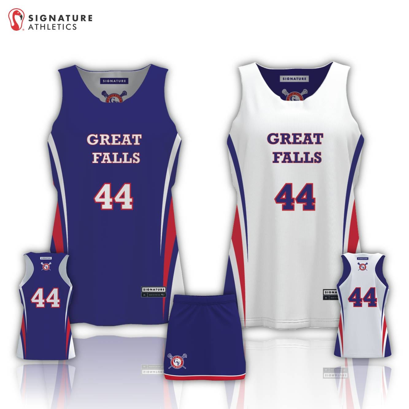 Great Falls Lacrosse Women's 2 Piece Player Package: 12U Signature Lacrosse