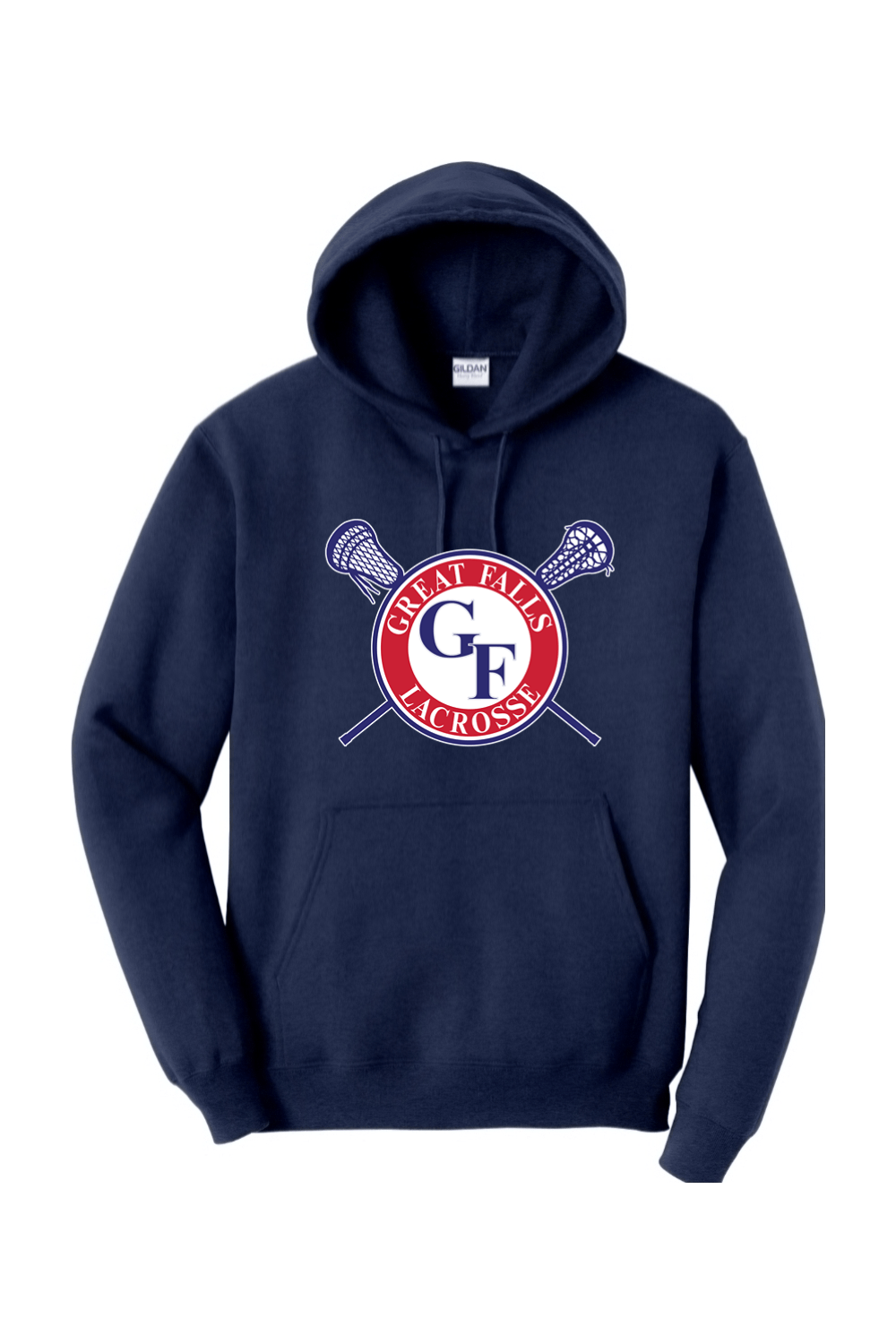 Great Falls Multi-Sport Adult Heavyweight Hoodie Signature Lacrosse