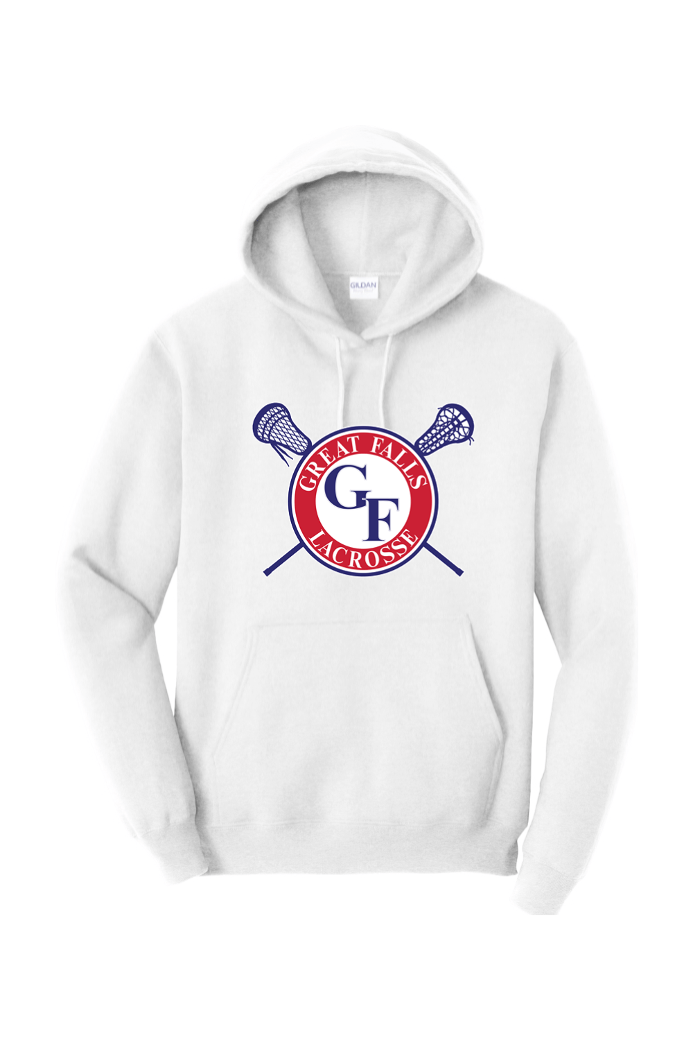 Great Falls Multi-Sport Adult Heavyweight Hoodie Signature Lacrosse
