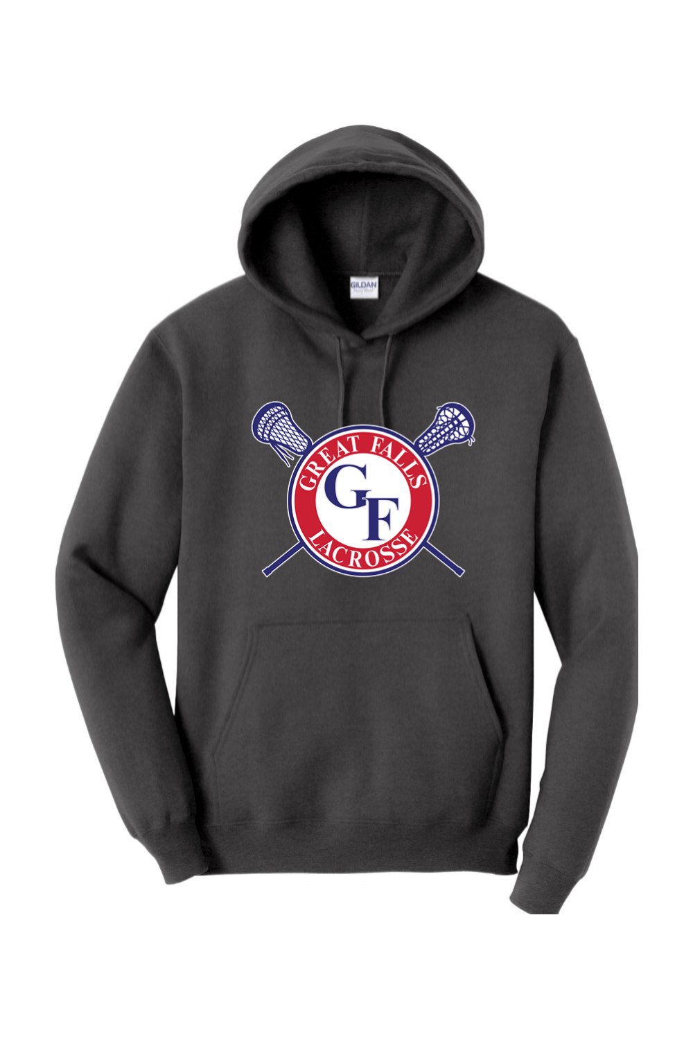 Great Falls Multi-Sport Adult Heavyweight Hoodie Signature Lacrosse