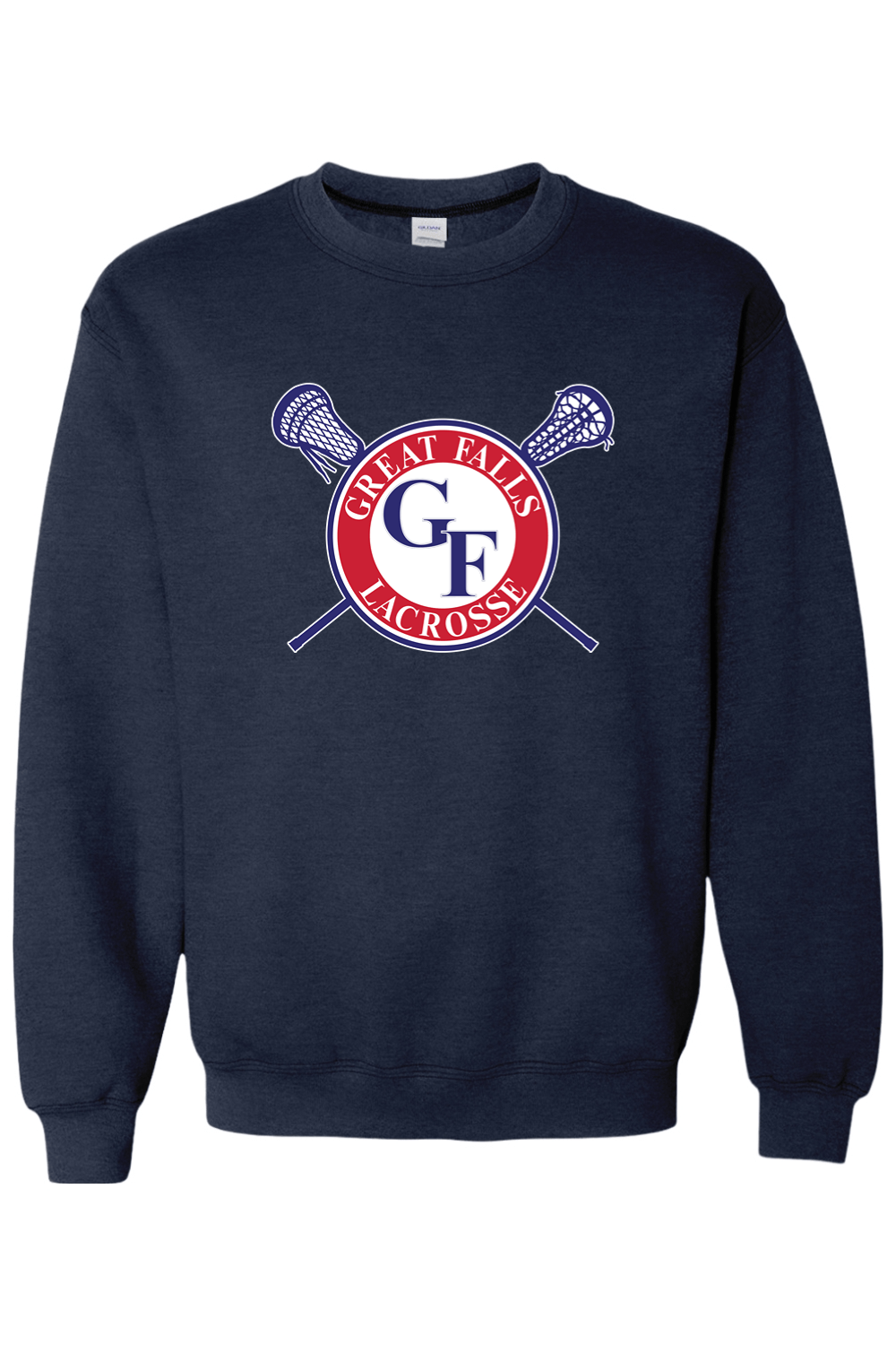 Great Falls Multi-Sport Adult Heavyweight Sweatshirt Signature Lacrosse