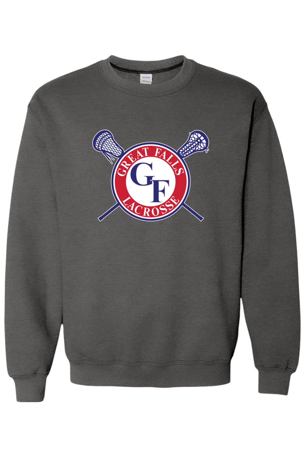 Great Falls Multi-Sport Adult Heavyweight Sweatshirt Signature Lacrosse