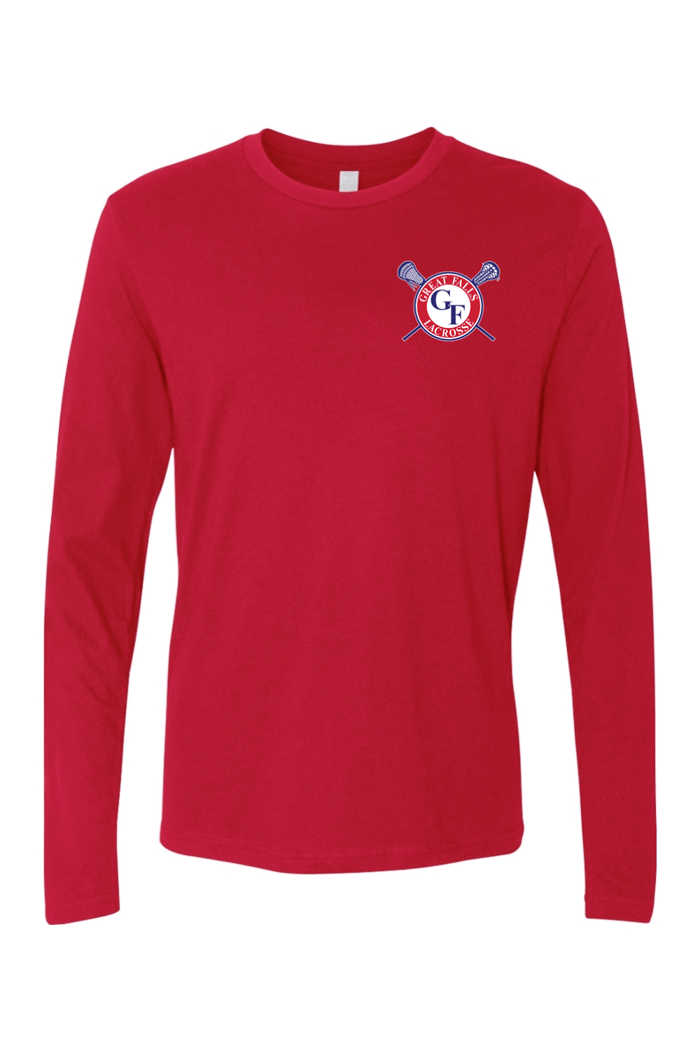 Great Falls Multi-Sport Adult Long Sleeve T-Shirt Signature Lacrosse