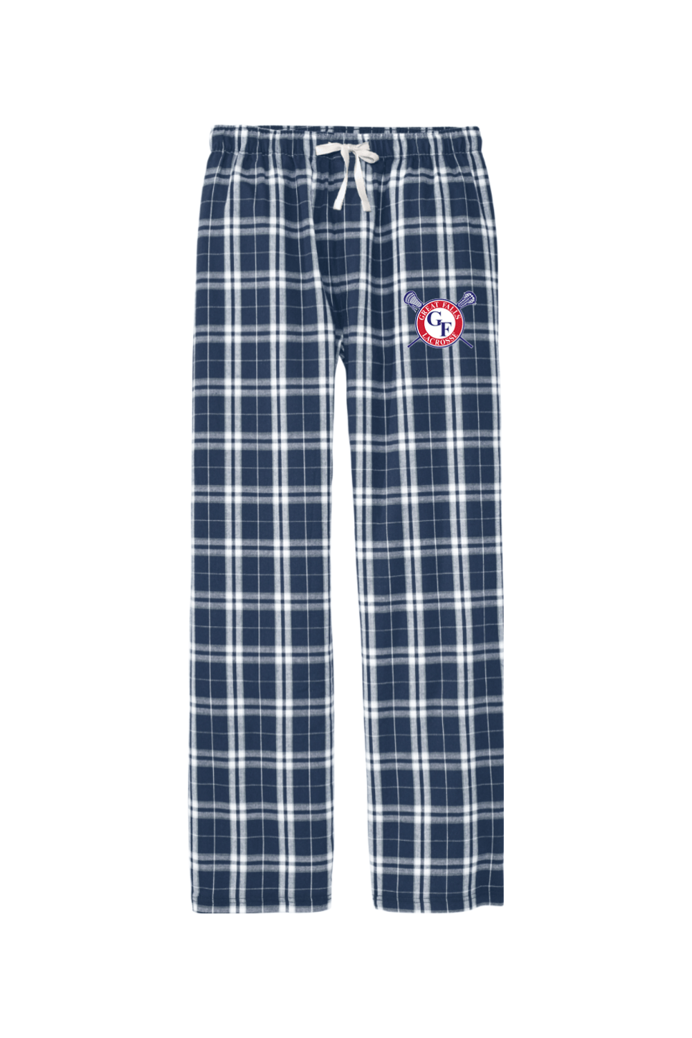 Great Falls Multi-Sport Adult Men's Flannel Plaid Pants Signature Lacrosse