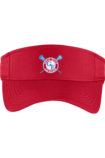 Great Falls Multi-Sport Embroidered Visor Signature Lacrosse