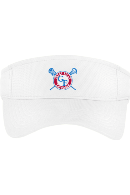 Great Falls Multi-Sport Embroidered Visor Signature Lacrosse