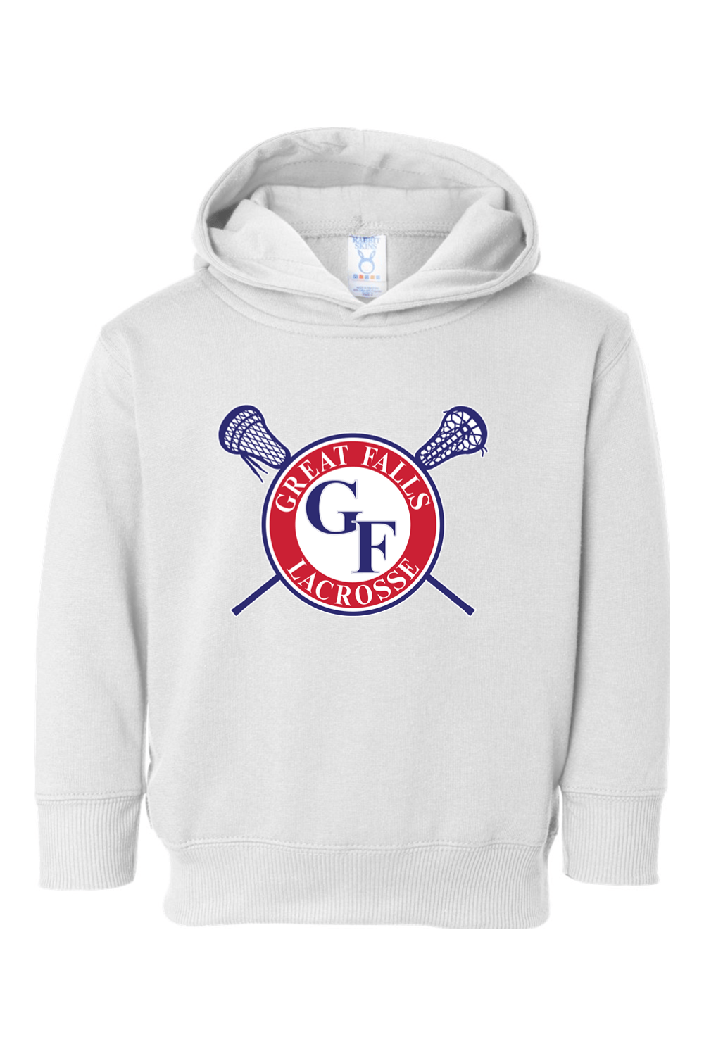Great Falls Multi-Sport Toddler Fleece Hoodie Signature Lacrosse